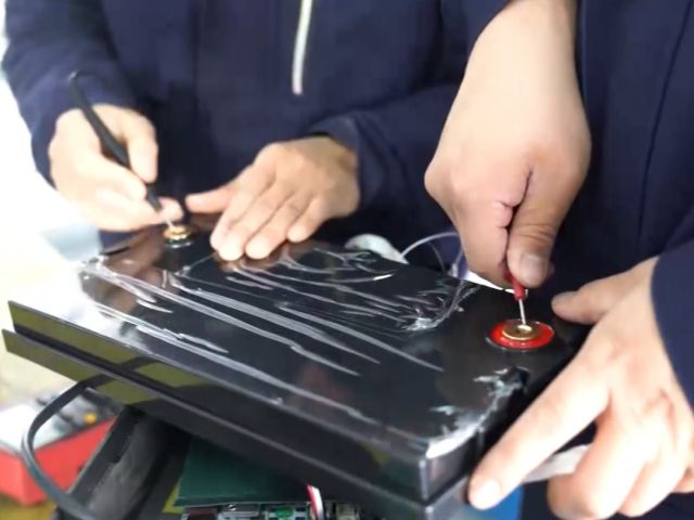 lithium battery factory