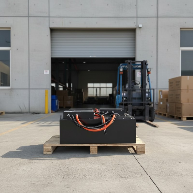 80V 330Ah electric forklift power for port