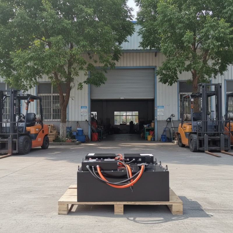 Maintenance free LiFePO4 forklift power pack